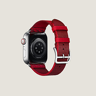 Apple Watch Hermès シンプルトゥール 《ジャンピング》 41 mm | Hermès - エルメス-公式サイト